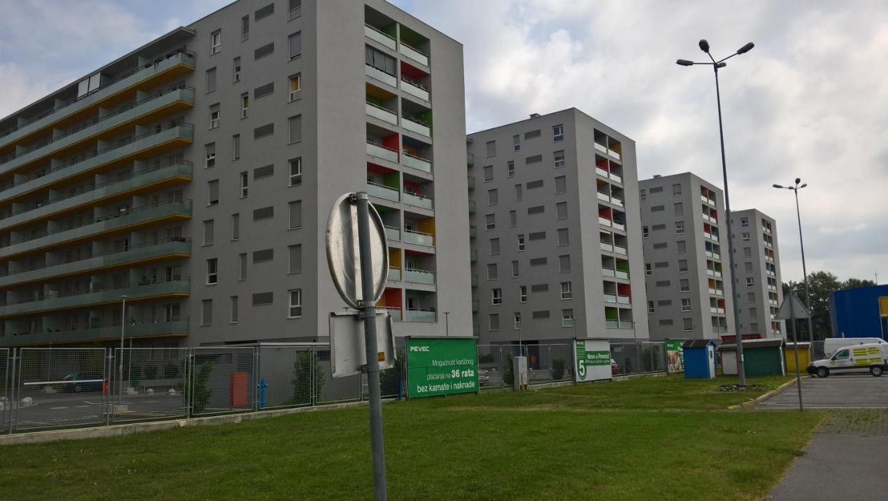Calla Apartment Zagreb - Novi Apartman, Garaza, Video Nadzor 외부 사진